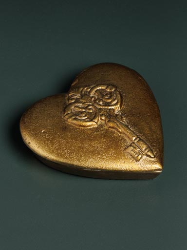 Boîte coeur doré Secrète
