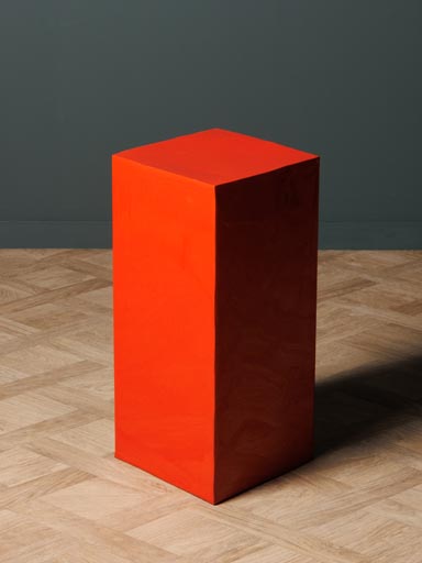 Table d'appoint carreau rouge Poker