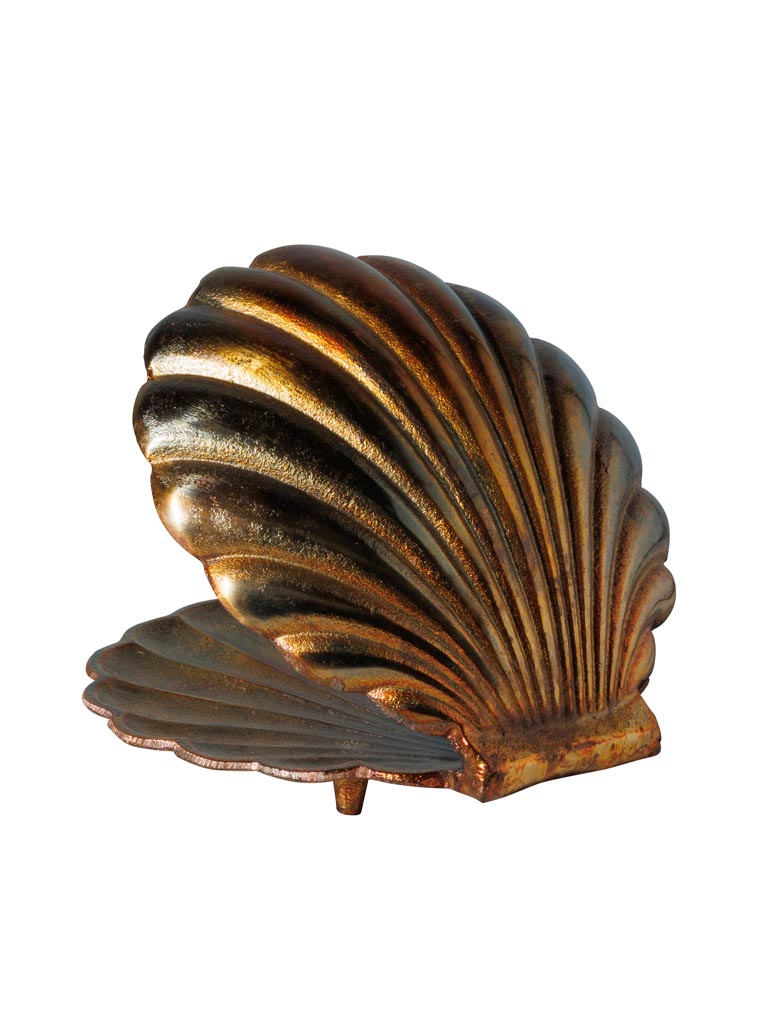 Golden Trinket tray shell Venus - 3