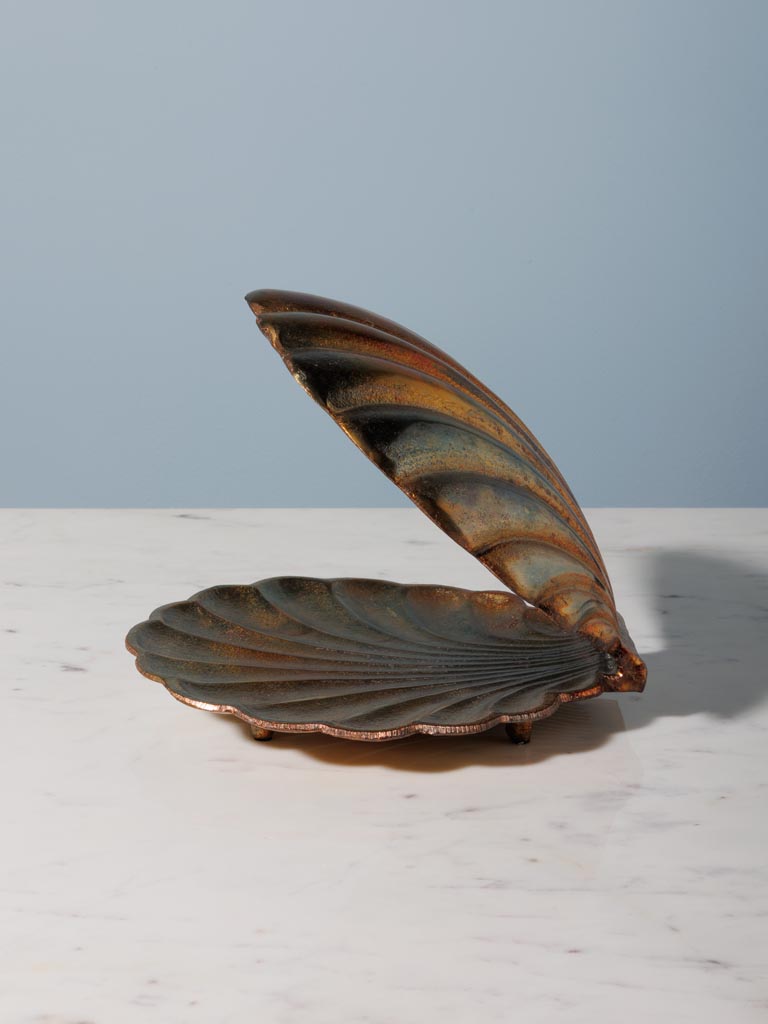 Golden Trinket tray shell Venus - 6