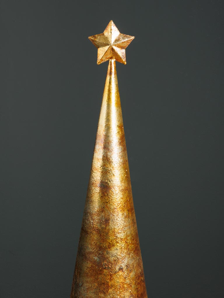Large golden Xmas tree Virgo - 3