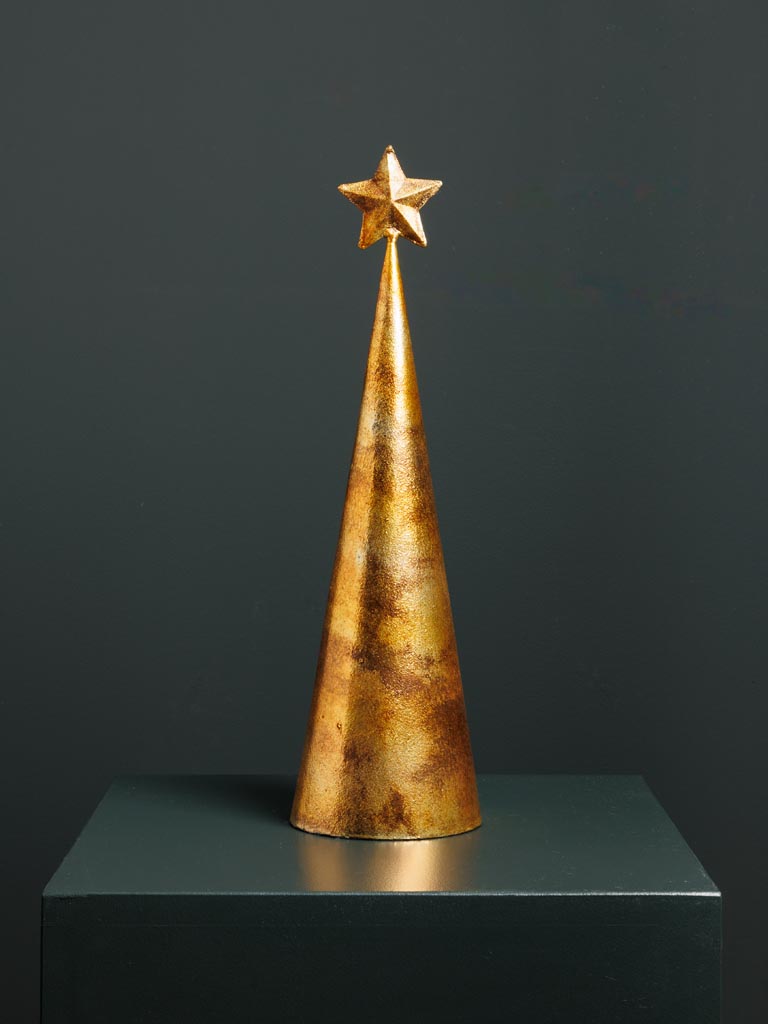 Small golden Xmas tree Virgo - 1