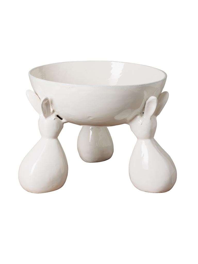 Large bowl on stand Bunny - 2