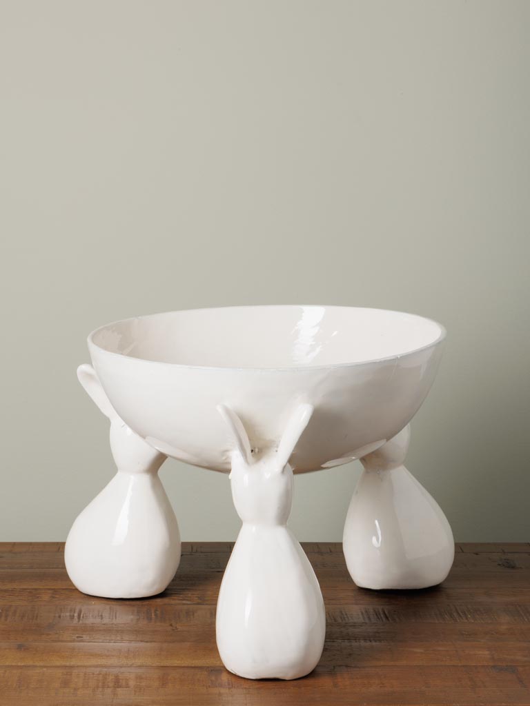 Large bowl on stand Bunny - 3