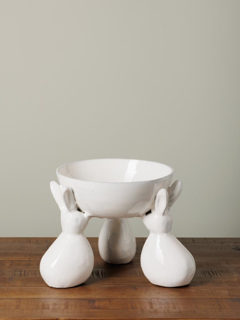 Small bowl on stand Bunny - 1