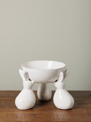 Small bowl on stand Bunny