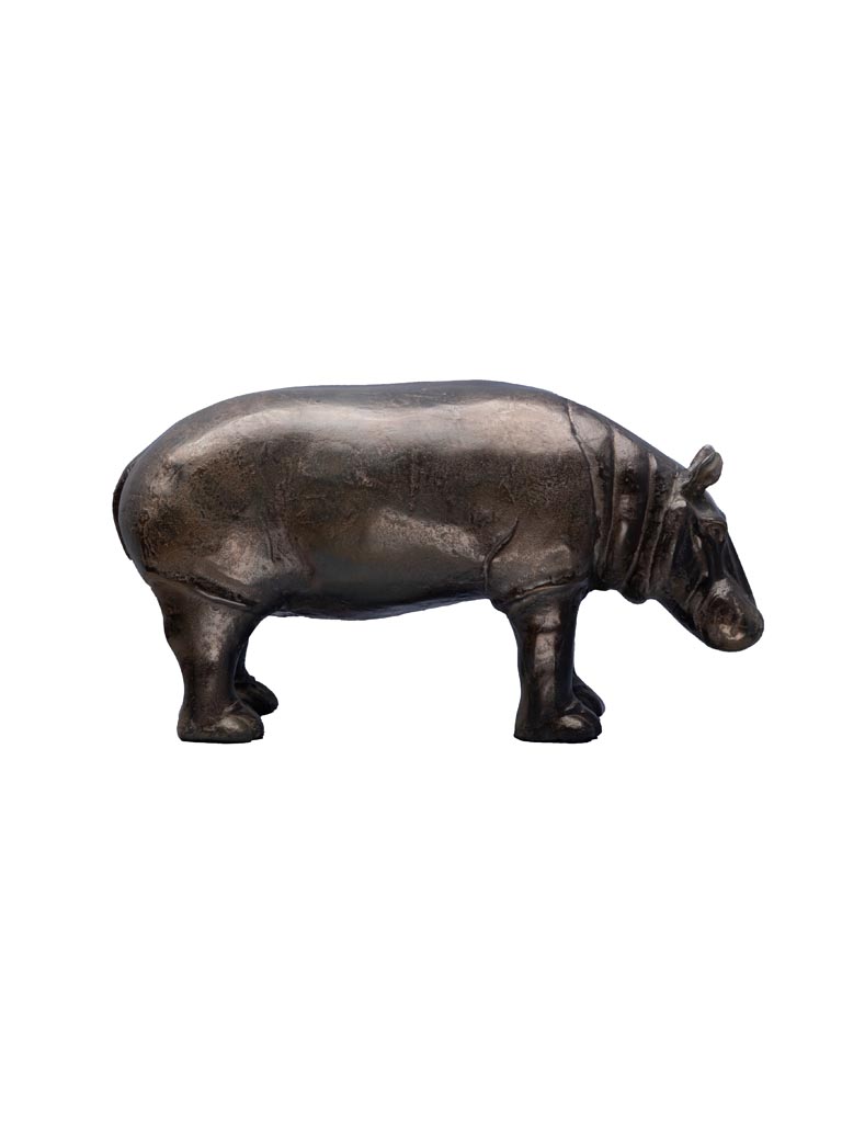 Grand hippopotame décoratif - 2