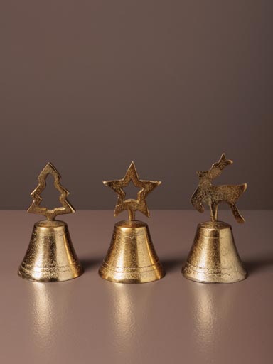 S/3 small xmas bells