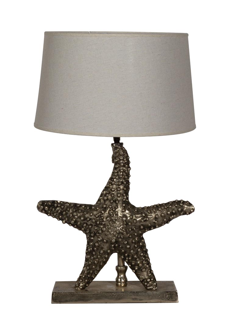 Lamp starfish Astérie (40) classic shade (Lampshade included) - 2