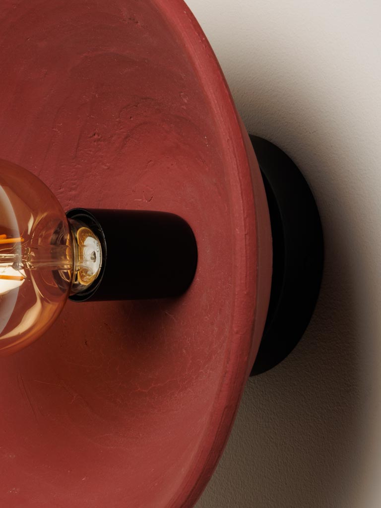 Burgundy wall light Bossanova - 3