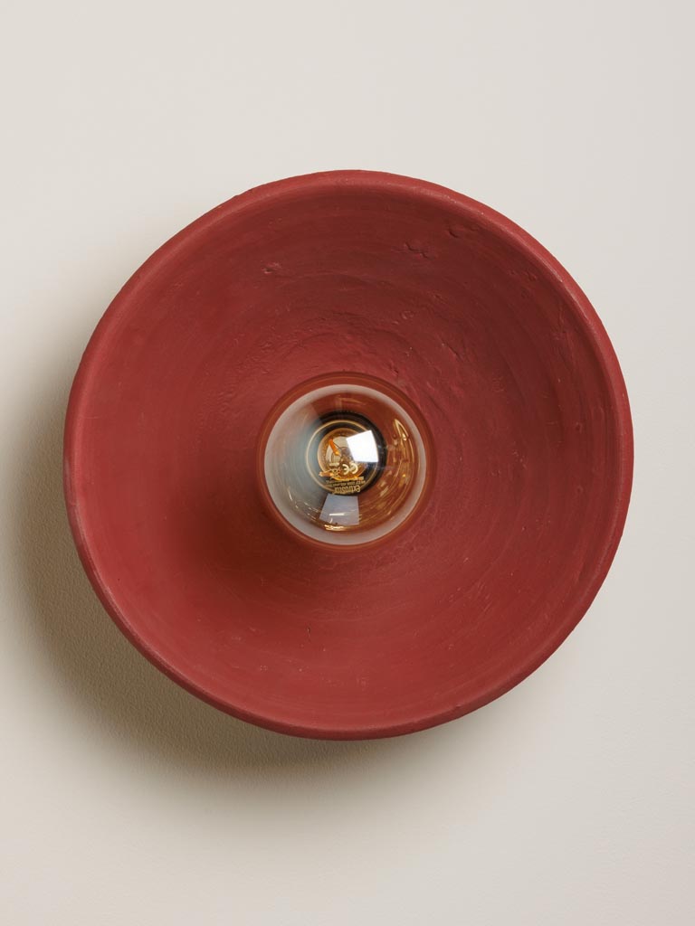 Burgundy wall light Bossanova - 4