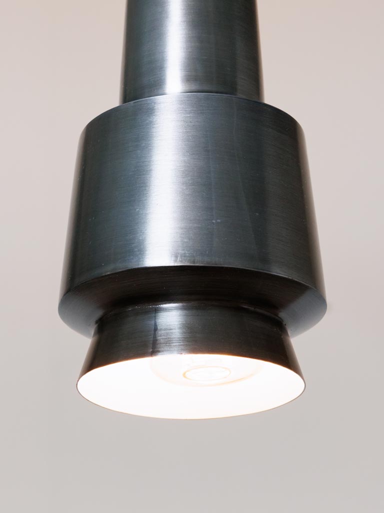 Graphite hanging lamp Sotiel - 3