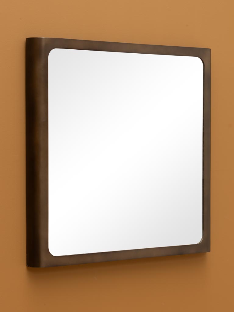 Grand miroir carré bords arrondis Lexton - 3