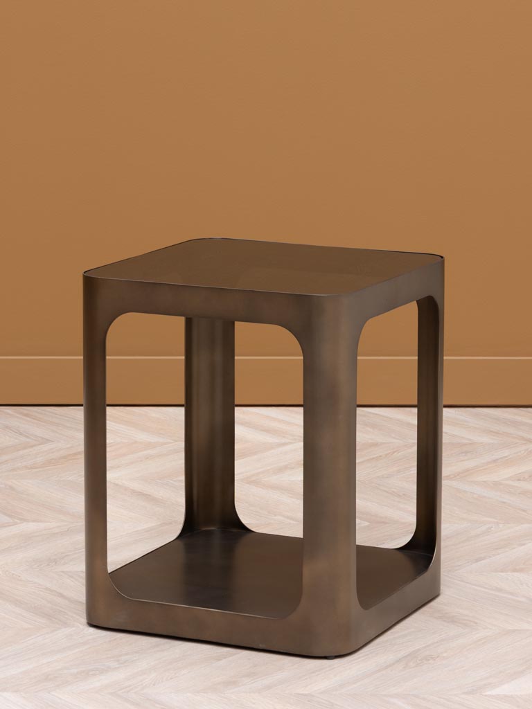 Table d'appoint structure arrondie Lexton - 1