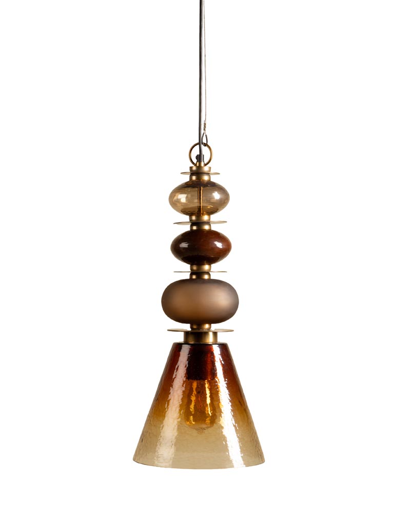 Suspension ambre et or Astrolab - 2