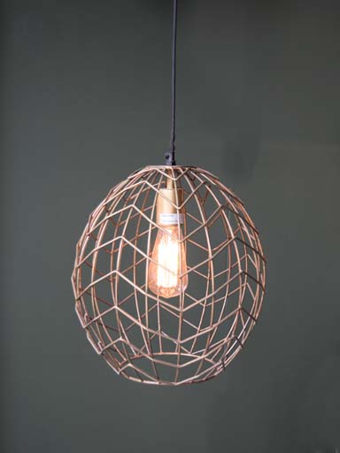 metal hanging lamp 