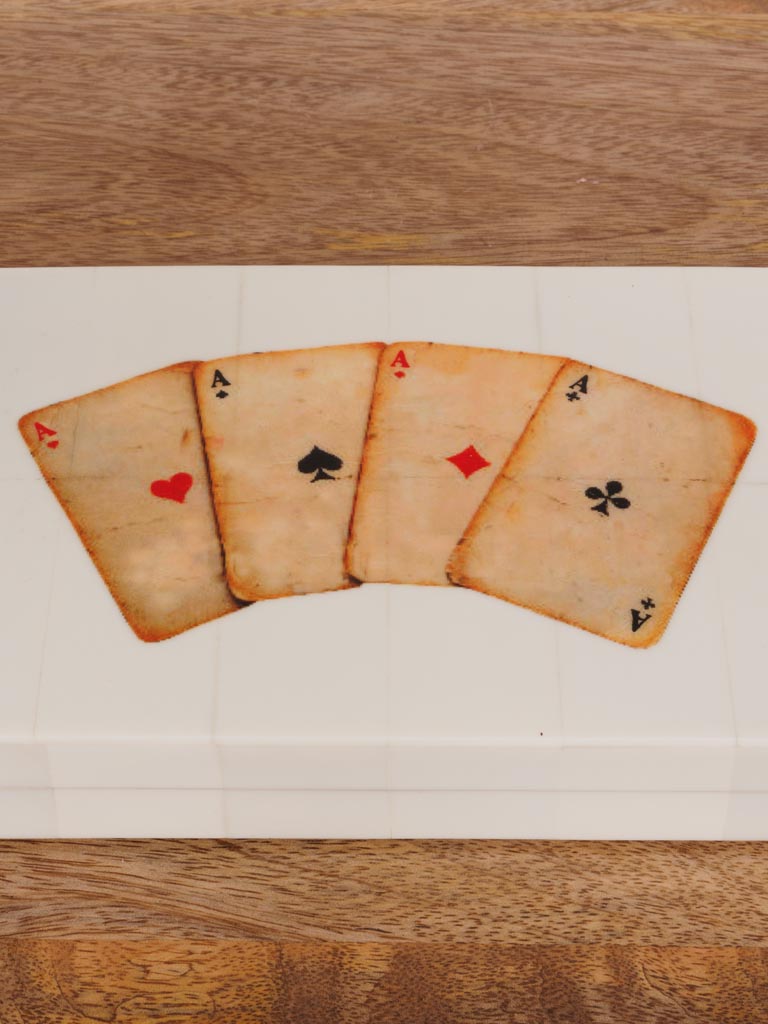 Boîte de 2 jeux de cartes - 5