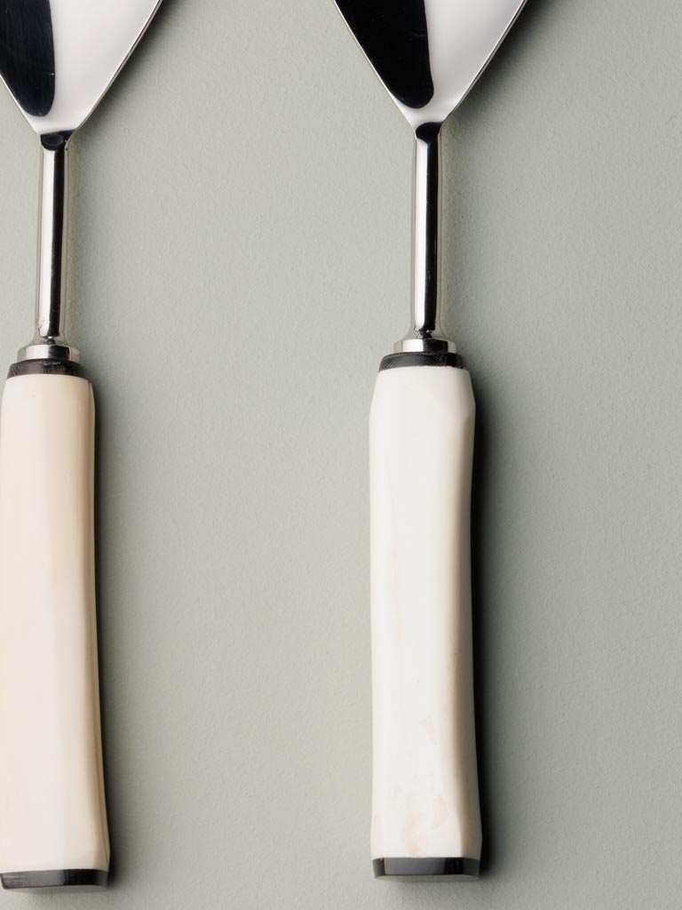 S/2 salad servers Blanco - 3
