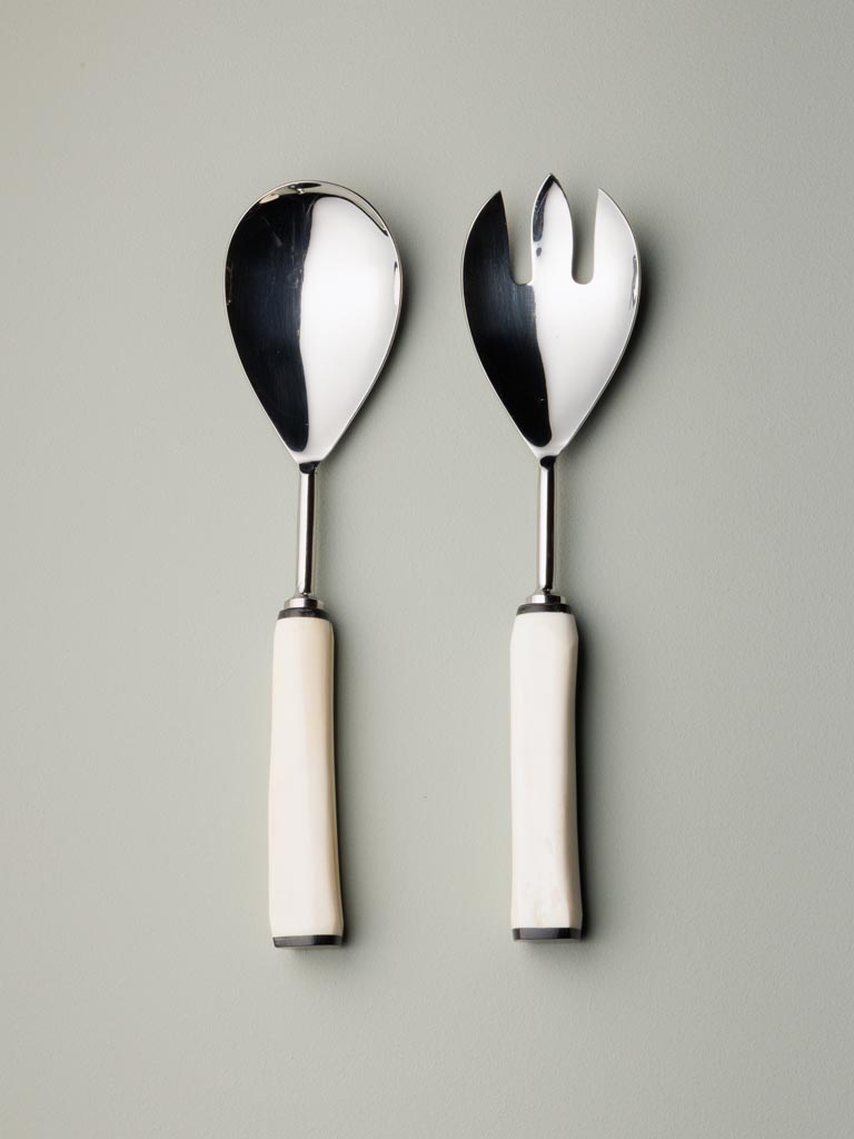 S/2 salad servers Blanco - 4