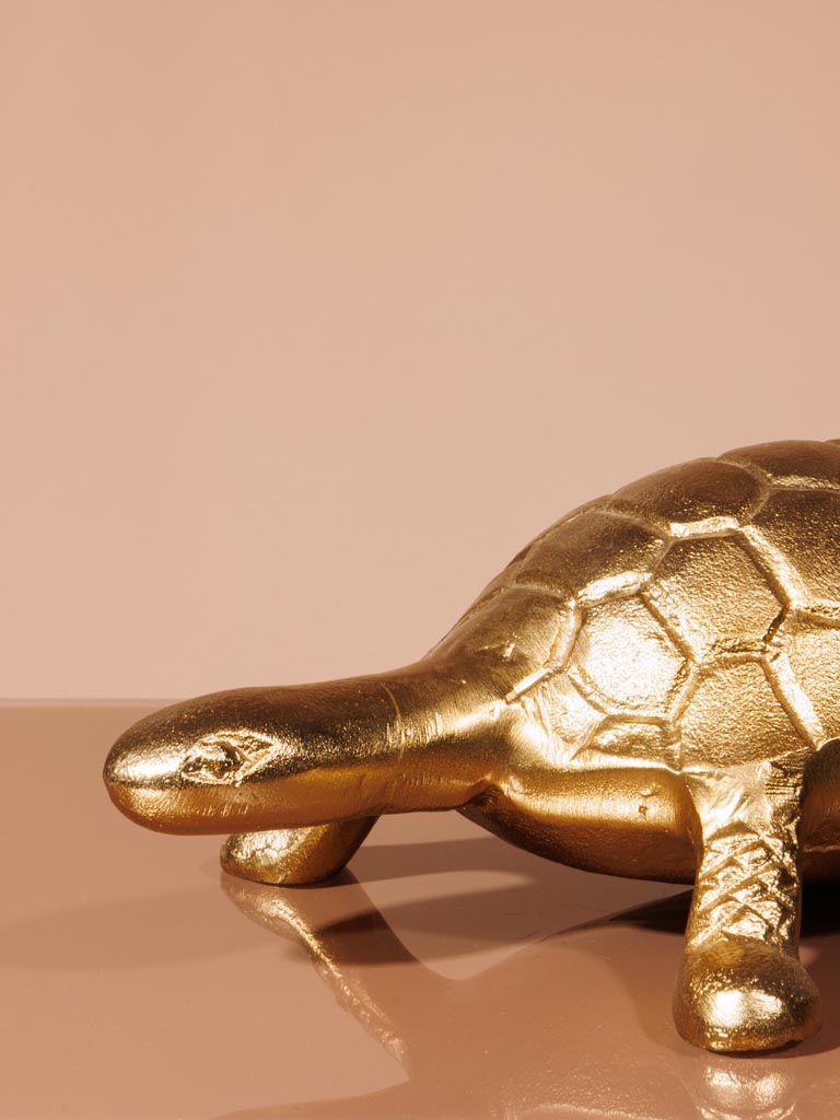 Turtle figure in brass - 3
