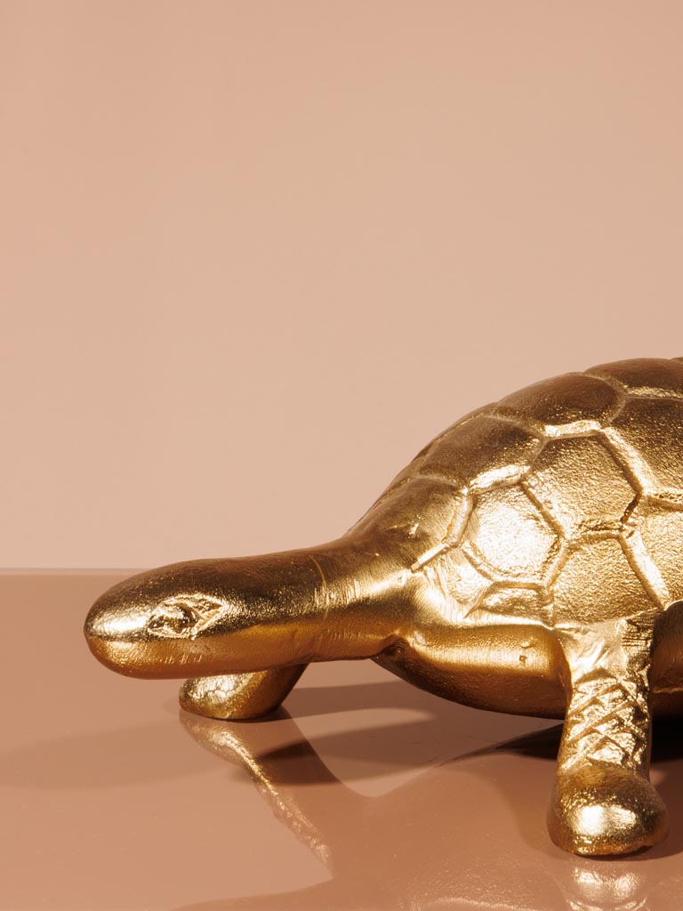 Figurine tortue en laiton - 3