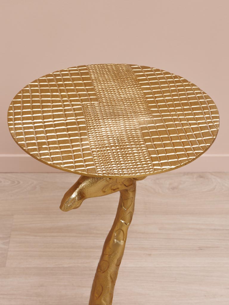 Side table gold Giraffe - 5