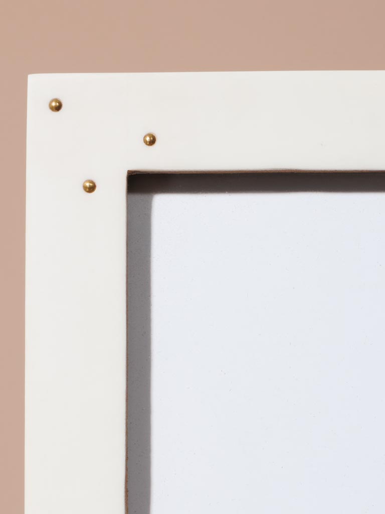 Photo frame in white with stud (9x14) - 5