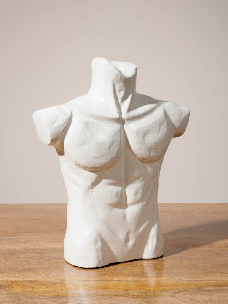 Sculpture buste blanc - 1