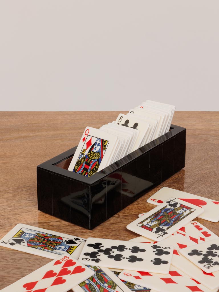 Boîte avec cartes en résine - 5