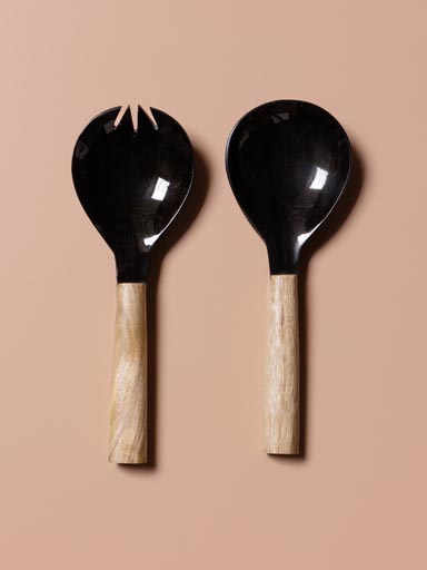S/2 salad servers Africa