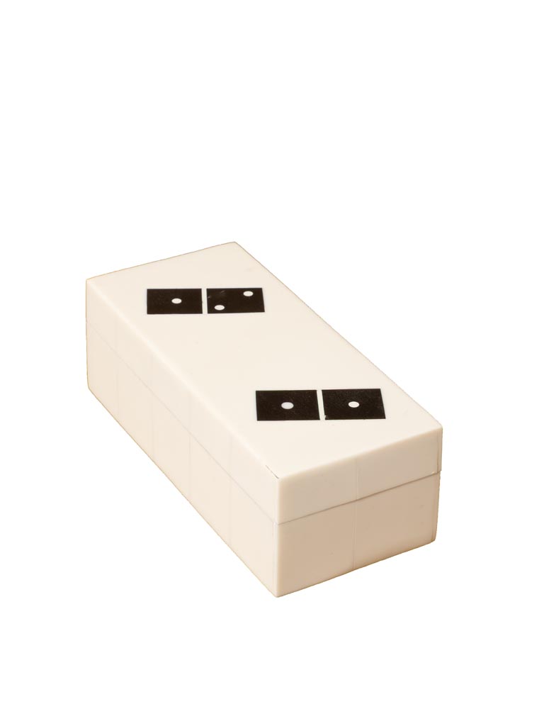 Boîte dominos blancs - 2
