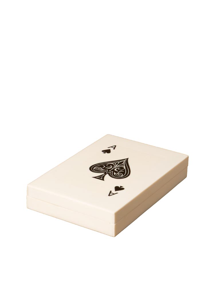 Boîte As de Pique et deux jeux de cartes - 2