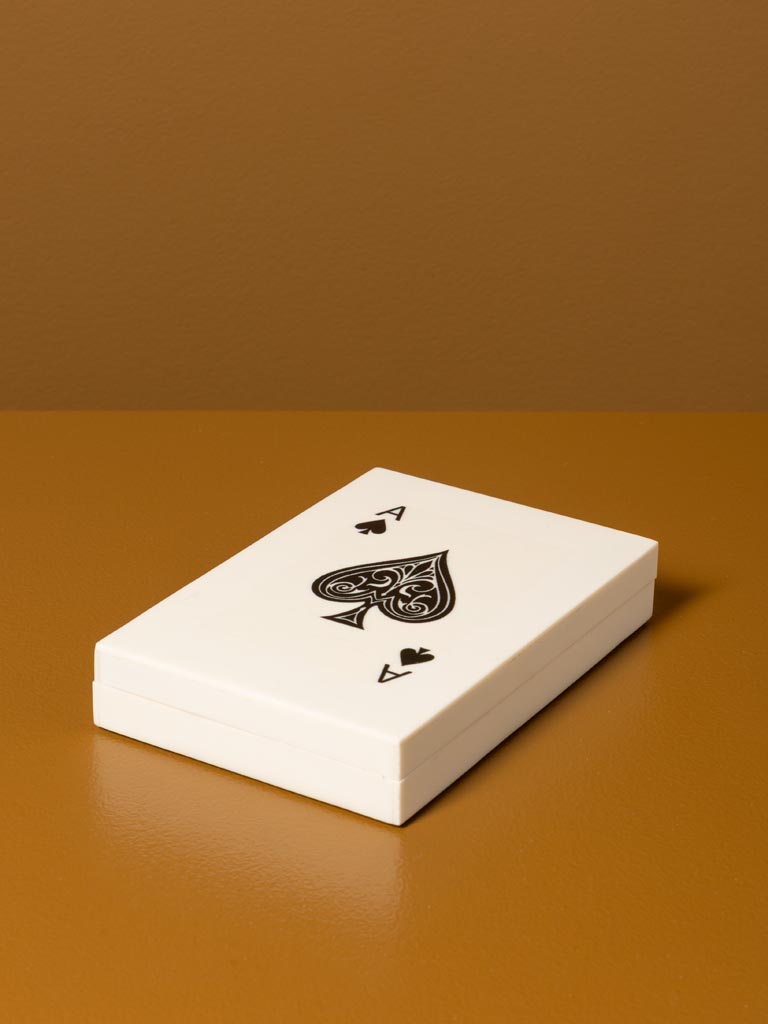 Boîte As de Pique et deux jeux de cartes - 1