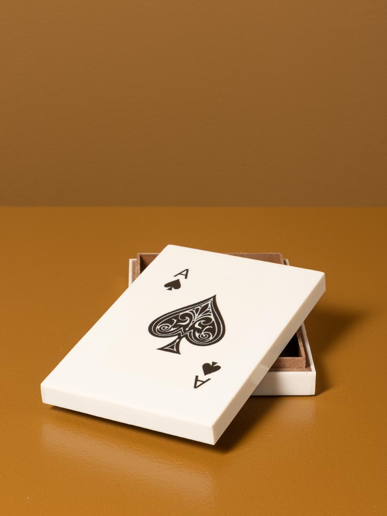 Boîte As de Pique et deux jeux de cartes - 3
