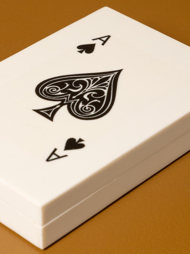 Boîte As de Pique et deux jeux de cartes - 4