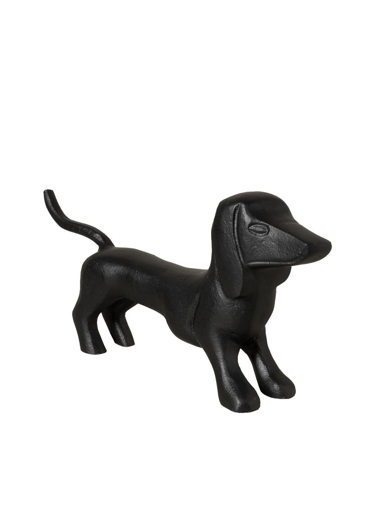 Petit chien noir jouette - 2