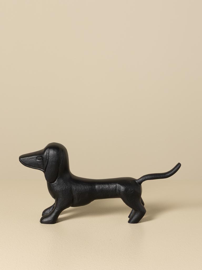 Petit chien noir jouette - 3