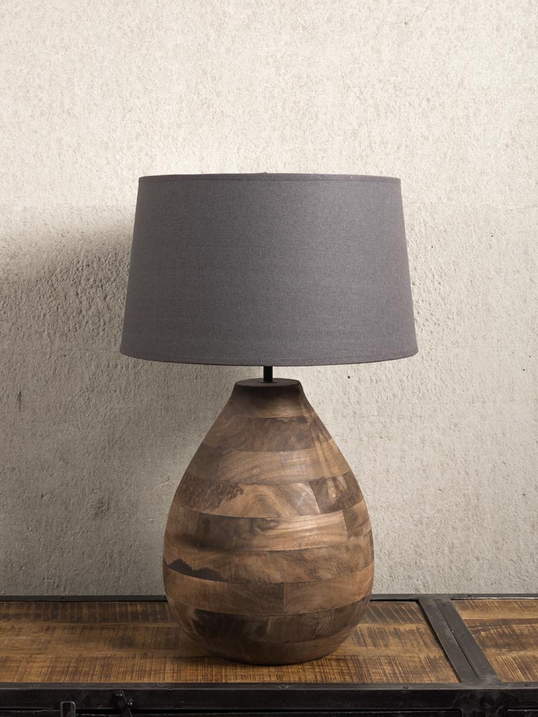 Lamp Revol (40) classic shade (Paralume incluso) - 1