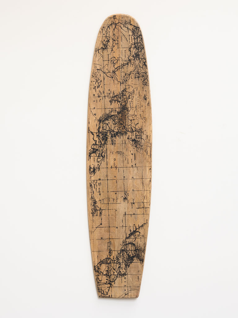 Mango wood surf board deco - 1