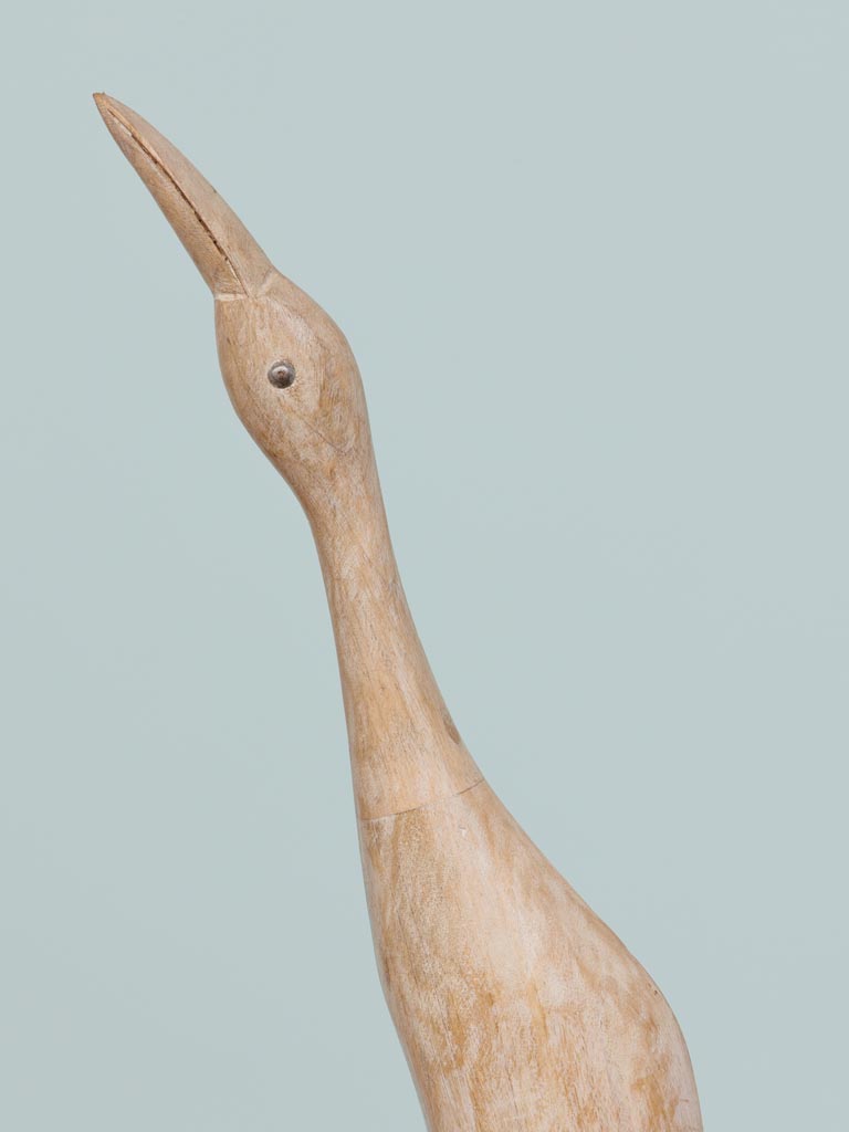 Oiseau en bois sur pied - 4