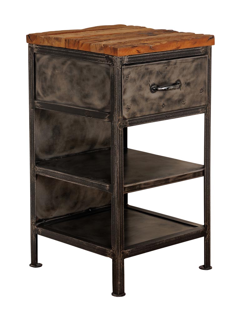 Bedside table 1 drawer Oregon - 2