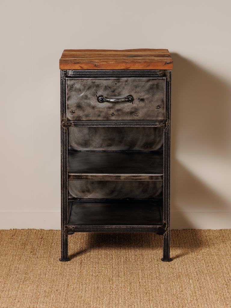 Bedside table 1 drawer Oregon - 1