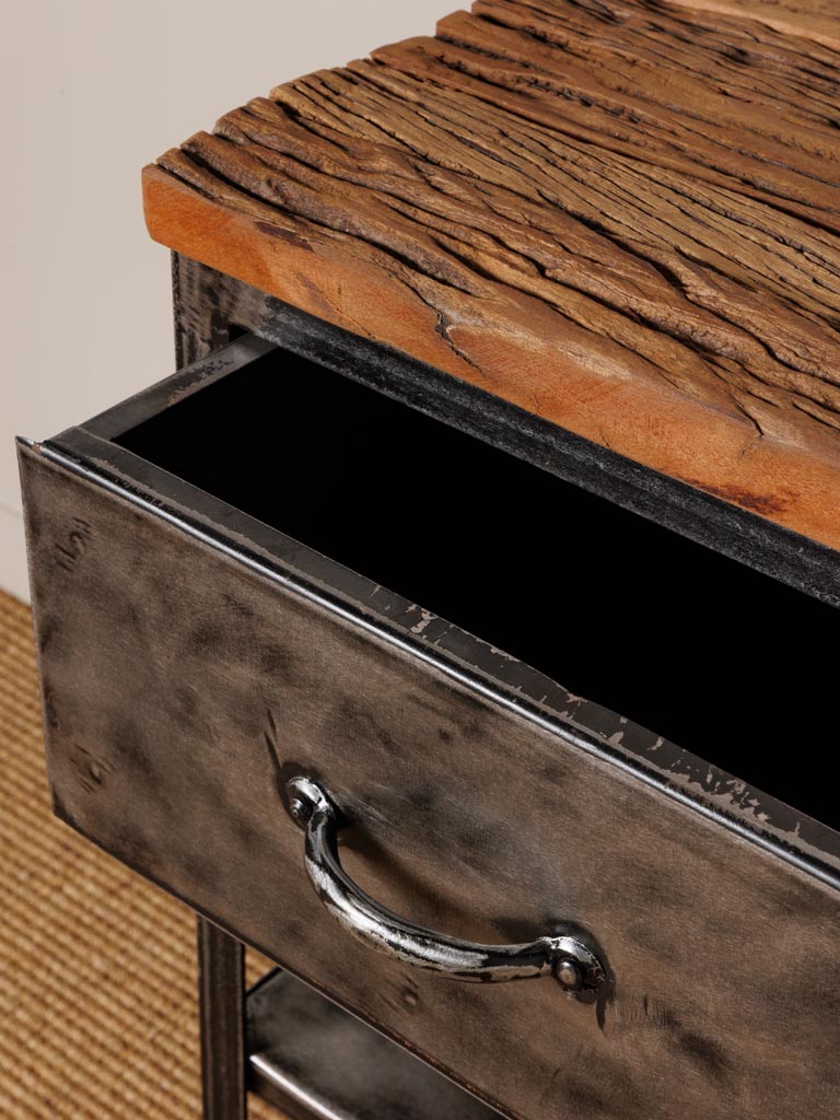 Bedside table 1 drawer Oregon - 6