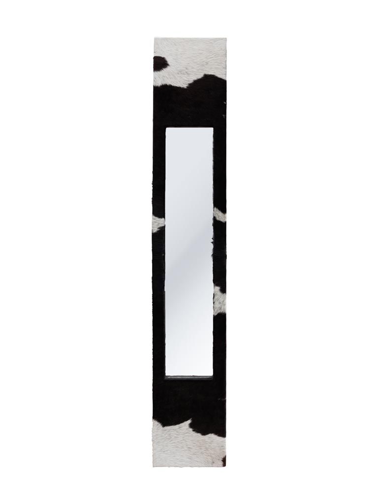 Large mirror Cheyenne cowhide - 2