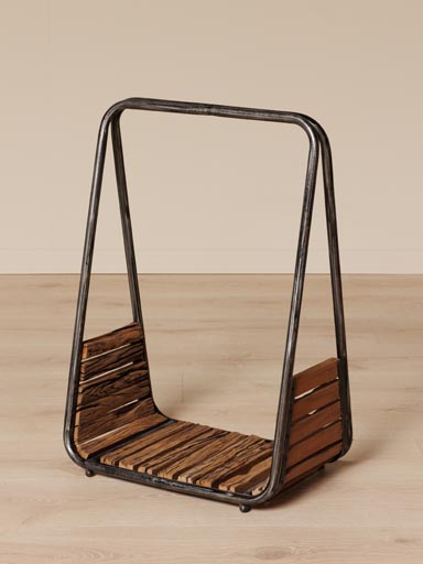 Log shelf recycled wood Cheyenne