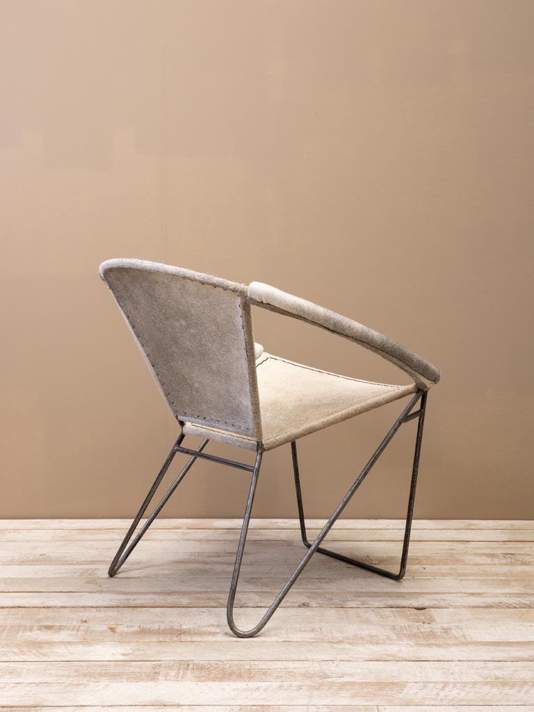 Armchair grey Arceau - 5