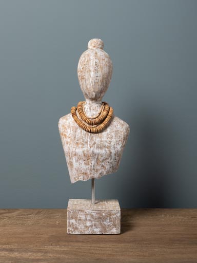 Lady bust with necklace
