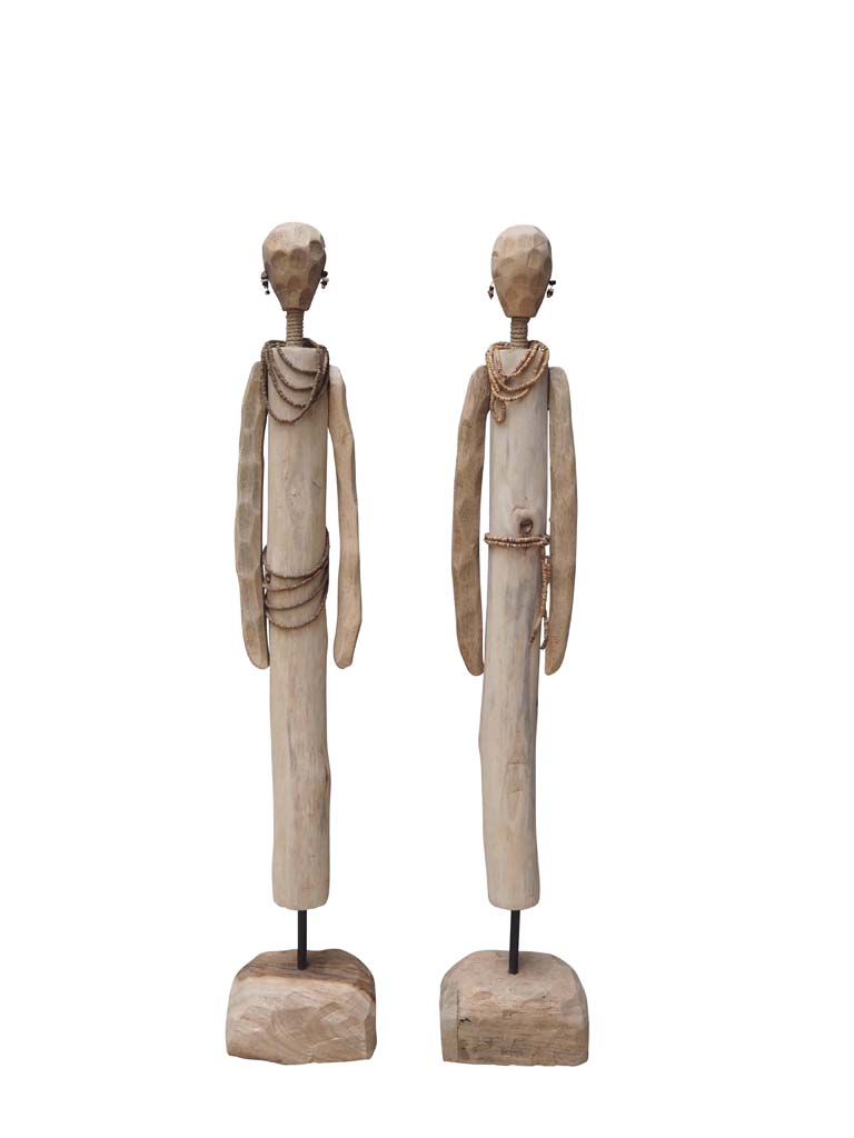African couple in mango wood - 2