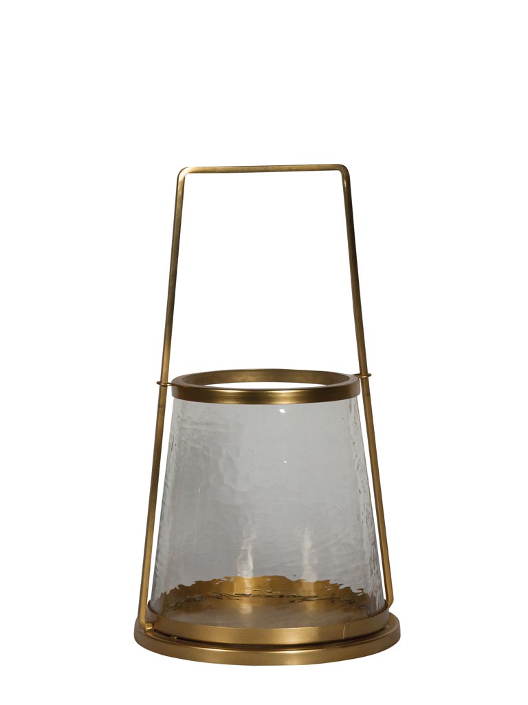 Hammered glass lantern Nora - 2