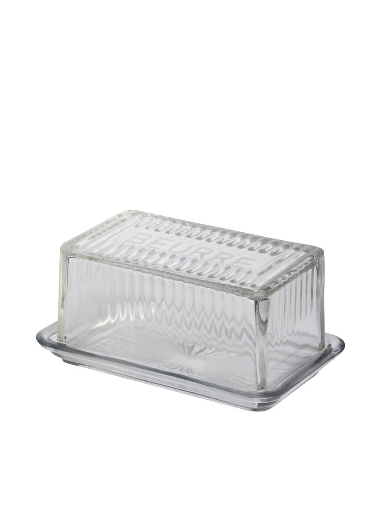 Glass butter dish Beurre - 4